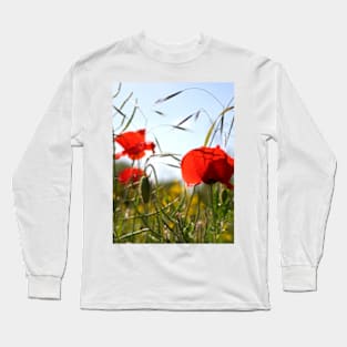 Yorkshire Poppy's Long Sleeve T-Shirt